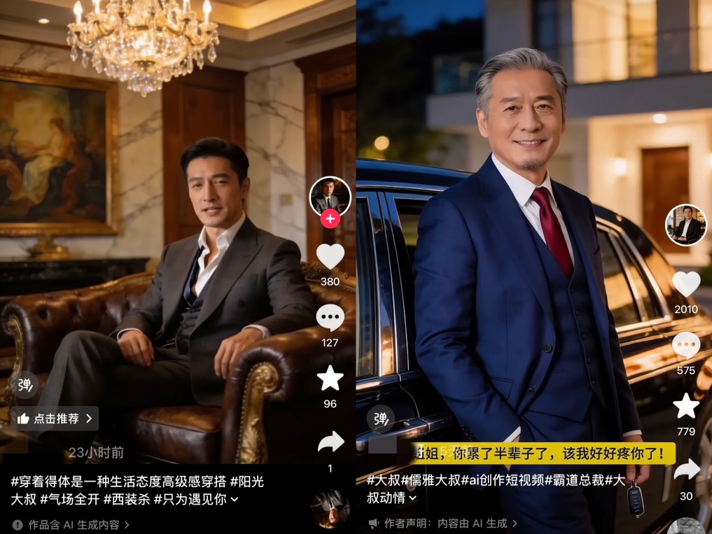 AI 霸总视频截图