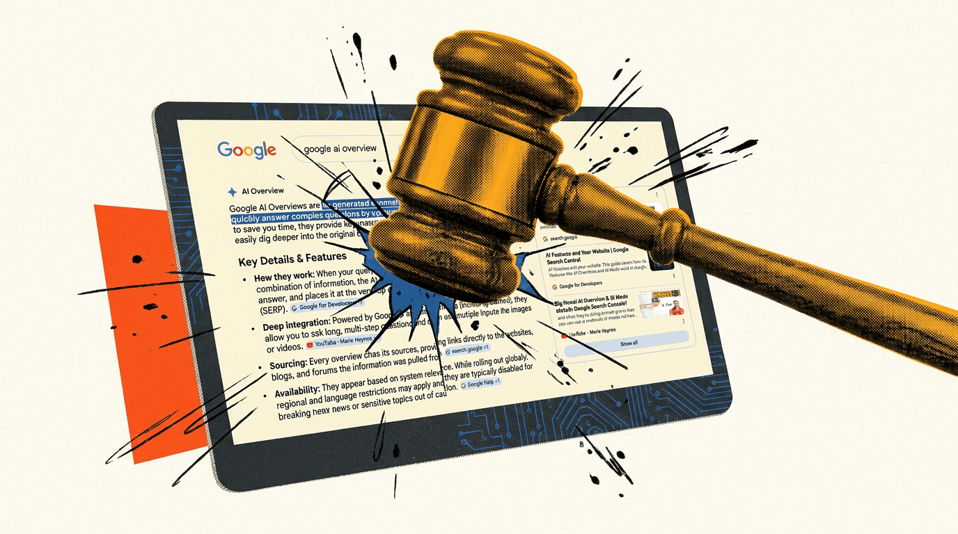 Google AI Overview 责任案配图